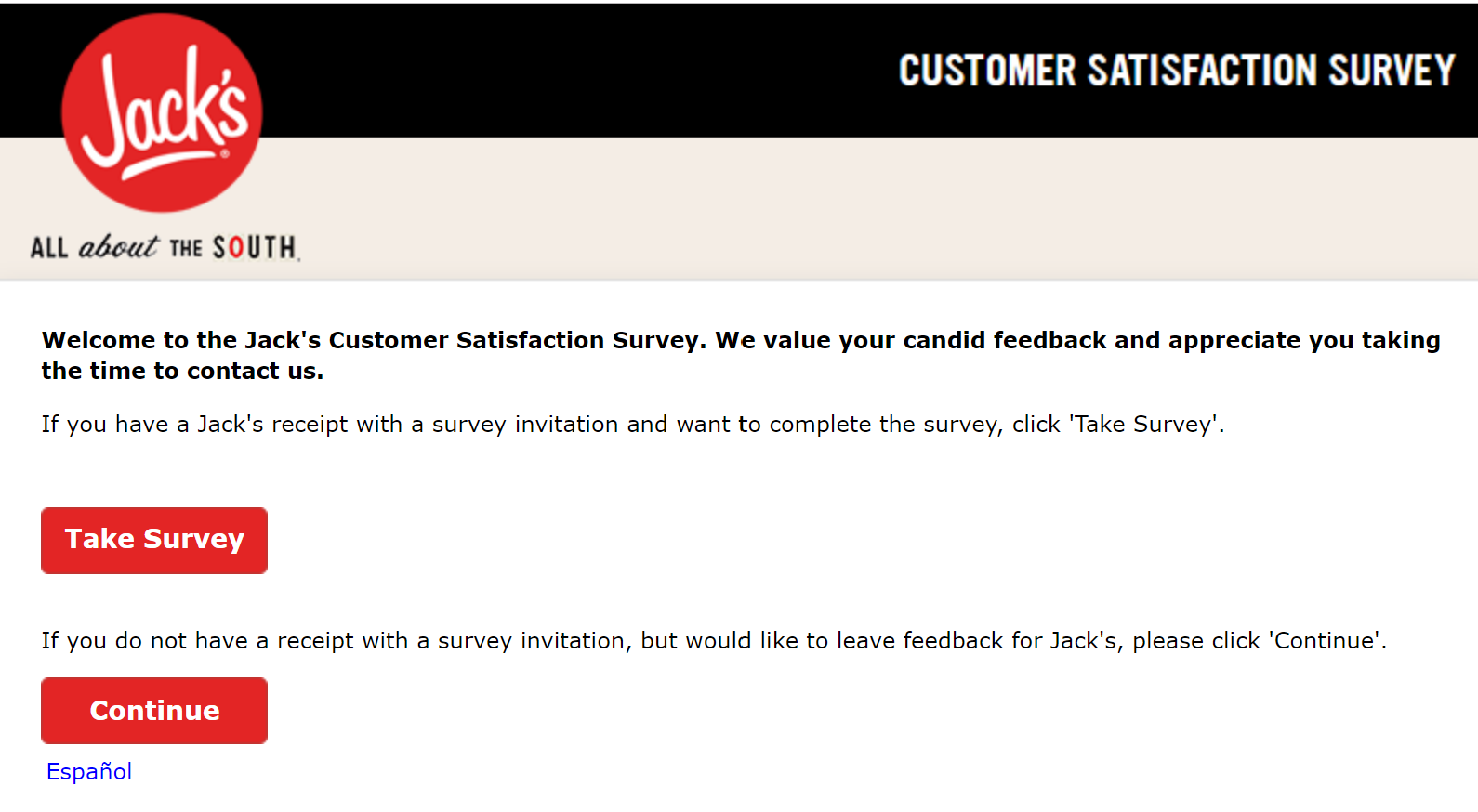 www jacklistens com survey